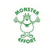 Monster Effort 22mm x 22mm School Stamper by Colop